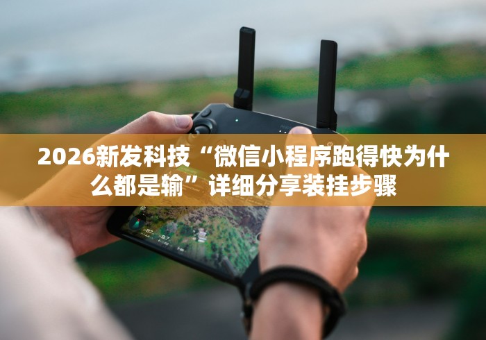 2026新发科技“微信小程序跑得快为什么都是输	”详细分享装挂步骤