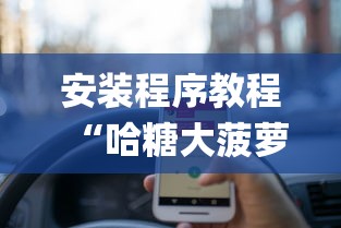 安装程序教程“哈糖大菠萝怎么让系统发好牌!专业师傅带你一起了解(确实有挂)