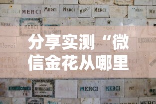 分享实测“微信金花从哪里买房卡”房卡获取方式